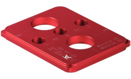 Hafele - Універсальний свердлильний кондуктор Red Minifix 12/15 - 001.25.660