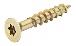 Hafele - Шуруп SPAX CS TS сталь колір: жовтий хромований 4.0x50 мм - 018.51.426