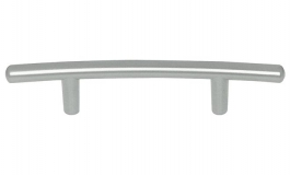 Hafele - Ручка-скоба 120х27 мм, цамак, хром матов. - 101.14.401