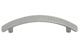 Hafele - Ручка, цинк, хром.,мат. 126x27мм - 101.69.401