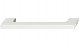 Hafele - Ручка меблева цамак колір: хромований полірований/ білий 187x26 мм - 102.12.226