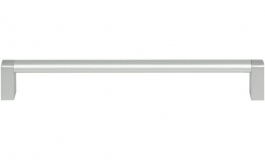 Hafele - Ручка-планка 236х40мм, алюм.,сер.анод. - 107.55.906