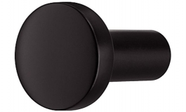 Hafele - Ручка-кнопка цамак колір: чорний матова 10х31 мм - 110.35.371