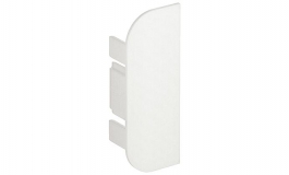 Hafele - Заглушка для ручки-профіль пластик колір: срібний - 126.37.996