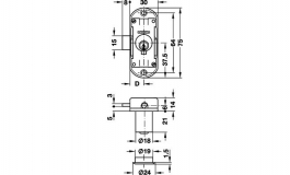 Hafele - Piccolo-Nova ni.pl.     r.15mm - 225.58.603