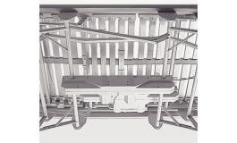 Hafele - Каркас ліжка з ругулюванням Sanomatic-Komfort для матрацу 900x2000 мм - 271.81.210