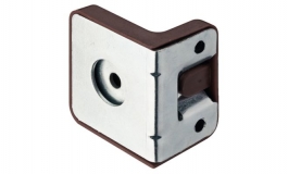 Hafele - Підвіс для шаф, заглушка пластикова колір: коричневий - 290.34.100