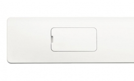 Hafele - Стопор барний пластик, колір: білий, лівий - 365.47.701