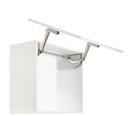 Hafele - Повний комплект FREE SWING сірий 370-500мм 4.5-10.3кг - 372.34.502