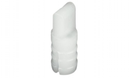 Hafele - Направляючий шип D8х20мм пластик колір: білий - 400.46.400