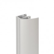 Hafele - Вертикальна ручка A-10 алюміній колір: срібний 2.9м - 401.25.200