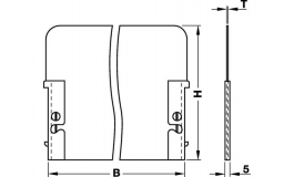 Hafele - Опора Variant-CE - 424.03.341
