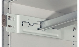 Hafele - Штанга для навісних папок алюмінієва 2,5м, колір срібний - 424.63.072