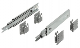 Hafele - Направляючі повн. висун. 50 кг/пара, ст. гальван. - 425.05.920