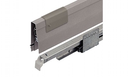 Hafele - Комплект Moovit Lock, сірий металік, 500 мм - 427.70.215