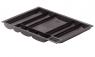 Піддон д/матеріалів 342х243, пластмаса, чорний