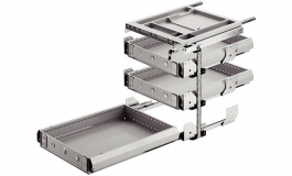 Hafele - Система висувних ящиків Var-C M.32/380/530 8,5 3 колір: чорний - 429.48.273