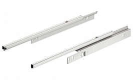 Hafele - Направляюча прихованого монтажу, сталь, 392 мм - 429.62.922