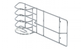 Hafele - Тримач навісний 400х115х160 мм, сталь хромов. - 520.82.240