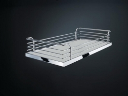 Hafele - Навісна корзина ARENA Classic  для Tandem хром/білий 433x275x88мм - 545.95.268