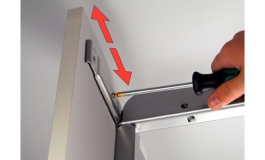 Hafele - Фронтальний висувний комплект 500/1600-2000мм - 546.59.925