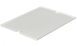 Hafele - Навісний піддон, 238х450х12 мм, пластмас, білий - 546.75.780