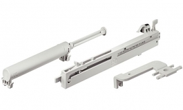 Hafele - Амортизаційний механізм для кутових фасадів лівосторонній сталь сірий - 546.78.791