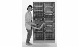 Hafele - Корзина біла, 520х480х140 - 547.06.875