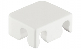 Hafele - Дверний дефлектор платсиковий, білий - 547.08.708