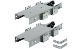 Hafele - Направляючі 150 мм для висувної рами - 547.55.201