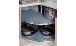 Hafele - Протислизьке полотно 1,55х10 м, каучук білий - 547.90.710