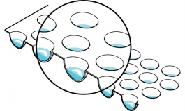 Hafele - Килимок водонепроникний кіолір білий 2000x580 мм - 547.91.704