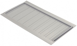 Hafele - Піддон під мийку пластмаса колір сріблястий 900 мм - 547.99.586