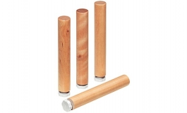 Hafele - Круглі встаки, дерево, береза (набор 4 штуки) - 550.11.390