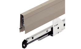 Hafele - Система для висувних ящиків MOOVIT з доводчиком колір: шампанське 115/550мм 50кг (п) - 553.57.816