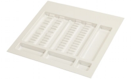 Hafele - Спеціальна вставка для зберігання медичних матеріалів та інструментів, пластикова, біла 28 мм, товщина 2,5 мм - 556.66.763