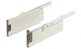 Hafele - Царга для висувних ящиків  колір алюміній  86/500мм - 558.77.266