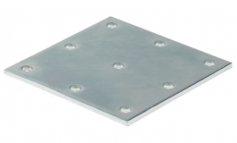 Hafele - Плита для підлоги  PHARMA-ORG для розподілу тиску сталь оцинков. 94x94мм - 701.00.999