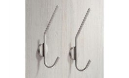 Hafele - Гачок гардеробний нержавіюча сталь матова 45x70x219мм - 842.35.020