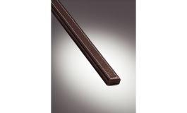 Hafele - Вішак для одягу, сталь хромов./коричневий 460 мм - 842.37.261