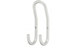 Hafele - Гачок гардеробний 62х65х150 мм, сталь, колір алюм. - 842.40.900