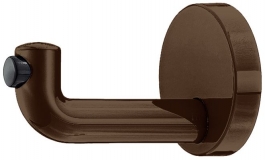 Hafele - Гачок гардеробний поліамід, колір: коричневий  80 70x105 мм - 842.63.480