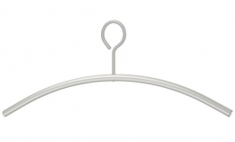 Hafele - Вішак для одягу алюміній сріблястий 450 мм - 842.91.910