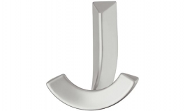 Hafele - Гачок гардеробний цамак хромований полірований 65х73 мм - 844.27.220