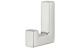 Hafele - Гачок гардеробний цинк хром.мат.42x45мм - 844.27.400