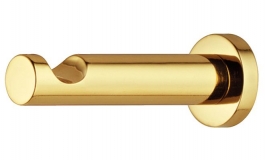 Hafele - Гачок гардеробний латунь полірована 12x55мм - 844.41.820