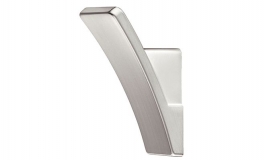 Hafele - Гачок гардеробний цамак нікельований 25х56 мм - 845.08.650