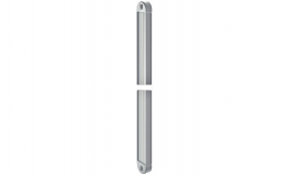Hafele - Настінна шина алюміній колір: срібний 1120мм - 892.12.990