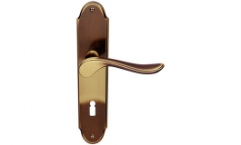 Hafele - Комплект ручок BELVEDERE PC латунь полірована 72мм 44х219мм - 900.92.105