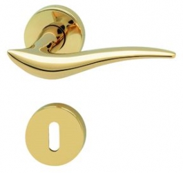 Hafele - Комплект "LIOBA" PZ, латунь, полір., PVD - 900.92.365